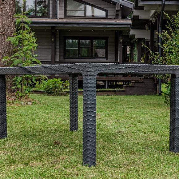 Обеденный стол July Royal Family из пластика, цвет графит фото 5