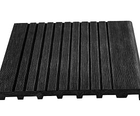 Ступень Экодэк Брайт 3D 4000 или 3000x320x23 мм, цвет Венге