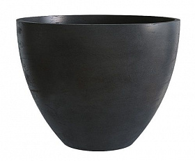 Кашпо Concretika Upon D45 H35 Charcoal
