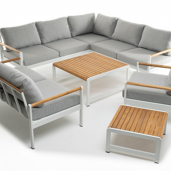 Лаунж зона из алюминия MAYA XL белая Joygarden фото 1