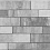 Тротуарная плитка Braer Домино, 60 мм. COLOR MIX 
