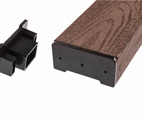 Коннектор перил Экодэк Спирит 90х45 мм, упаковка 12 шт