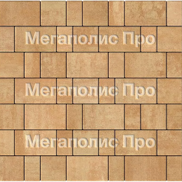 Тротуарная плитка Выбор Старый город Листопад А.1.Фсм.4 40 мм. Сахара фото 3