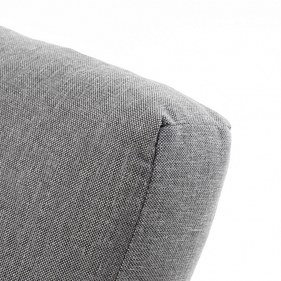 Париж модуль диванный алюминиевый угловой, цвет серый фото 4