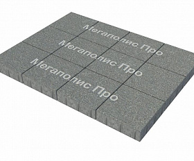 Тротуарная плитка Фабрика Готика Квадрат 300х300х60 мм Голд 13