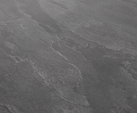 Малага обеденный стол из HPL 160х80см, цвет серый гранит, каркас черный