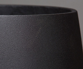 Кашпо Concretika Conic 30x30x50 Nero