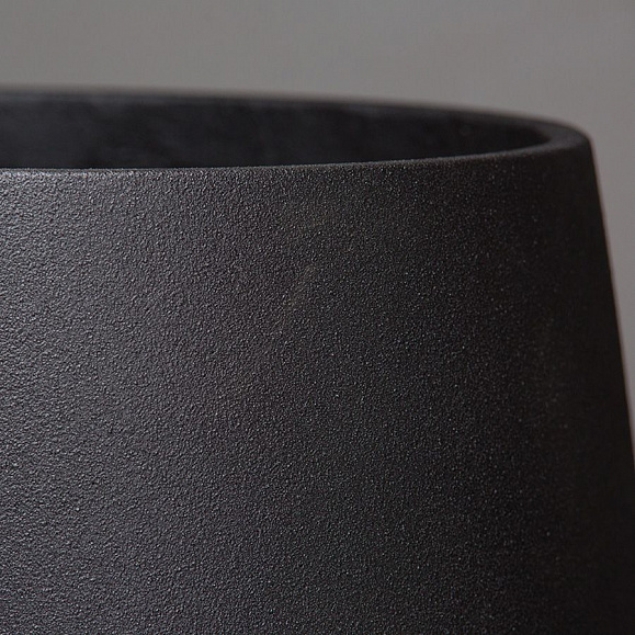 Кашпо Concretika Коник 30x30x50 Неро фото 2