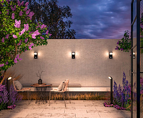 Настенный светильник (бра) Stock Maytoni O446WL-L7GF3KSR цвет Графит