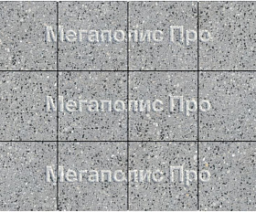 Тротуарная плитка Фабрика Готика Квадрат 300х300х60 мм Галенит FINERRO