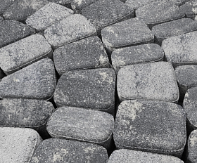 Тротуарная плитка Нобетек Классика 1КЛ6Ф Колормикс №5 Антрацит