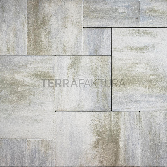 Тротуарная плитка Terrafaktura Ларго  60 мм Таежный ягель фото 1