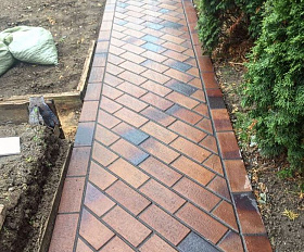 Тротуарная клинкерная плитка Stroeher 240х115х18 мм 124