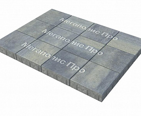 Тротуарные плиты Выбор Квадрум В.1.К.10 300х300х100 мм Искусственный камень Габбро