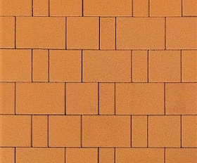 Тротуарная плитка 342 Механический завод Новый Город 40мм Оранжевый
