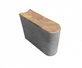 Бордюр тротуарный Artstein БРШ 25.20.8R Ч/П Бромо