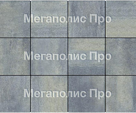 Тротуарные плиты Выбор Квадрат Б.1.К.8 300х300х80 мм Искусственный камень Габбро