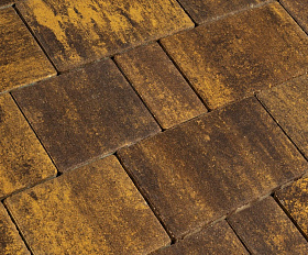 Тротуарная плитка 342 Механический завод Новый Город Классик ColorMix 80 мм Каньон