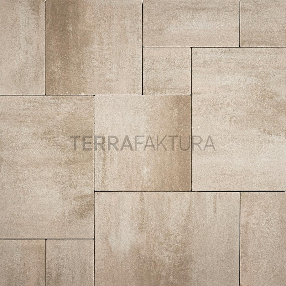 Тротуарная плитка Terrafaktura Ларго  60 мм Береговая дюна фото 1