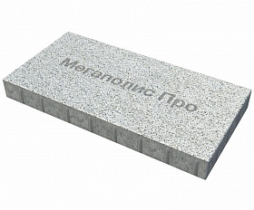 Тротуарная плита Фабрика Готика 600х400х80 мм Покостовский FERRO