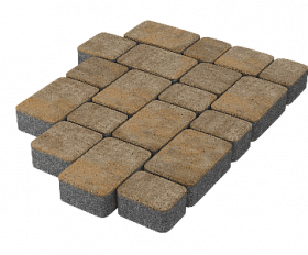 Тротуарная плитка Stellard Старый город 60 мм Голден