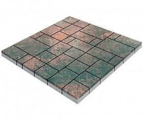 Тротуарная плитка Artstein Инсбрук Альпен 40 мм Color Mix Штайнрус