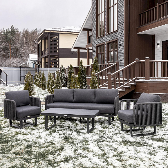 Лаунж-зона Adrian Royal Family из алюминия фото 7