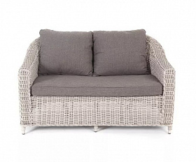Диван двухместный Кон Панна 4SIS из искусственного ротанга, цвет бежевый