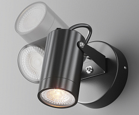 Настенный светильник (бра) Scope Maytoni O025WL-01B цвет Черный