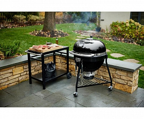 Угольный гриль Weber Summit Kamado E6, Черный 18201004