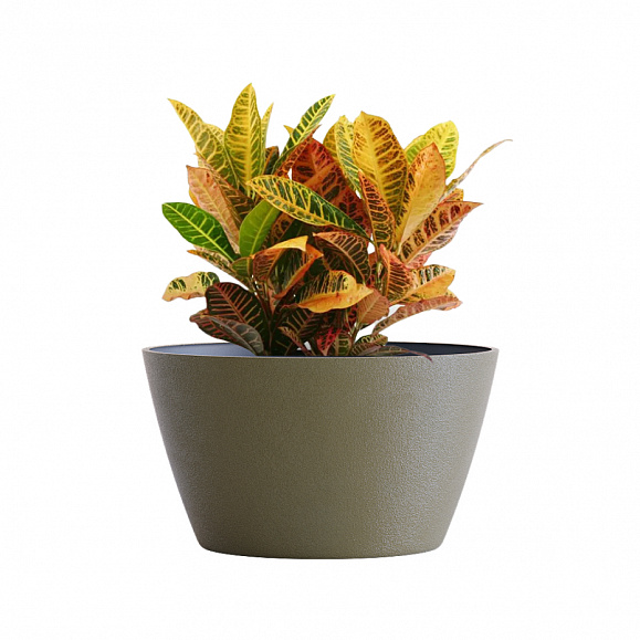 Кашпо Concretika Боул D80H45 Хакс 170 4010 фото 5