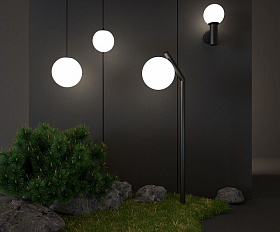 Уличный светильник Elektrostandard Sfera F 35158/F черный