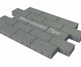 Тротуарная плитка Фабрика Готика Картано 300х150х60 мм Голд 13