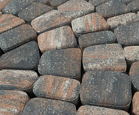 Тротуарная плитка Нобетек Классика 1КЛ6Ф Колормикс №29 Вулкан