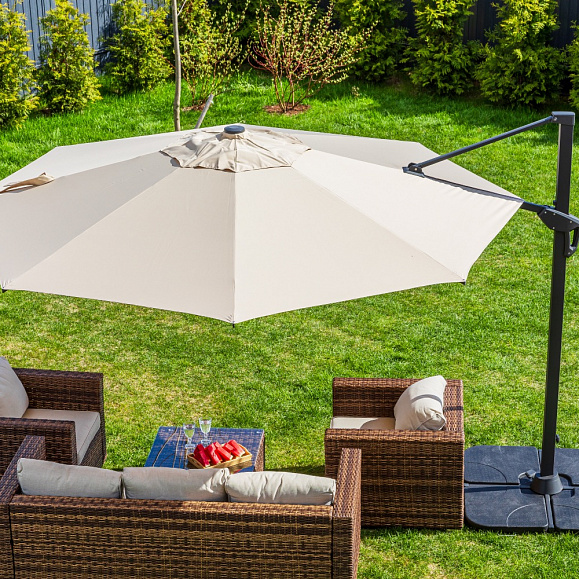 Зонт Sky Royal Family круглый в комплекте с базой фото 4