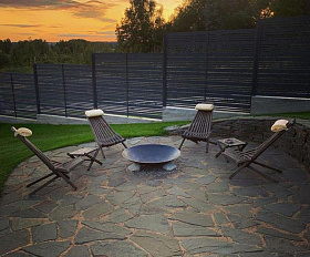 Relax 2 кресла + столик, Эбен