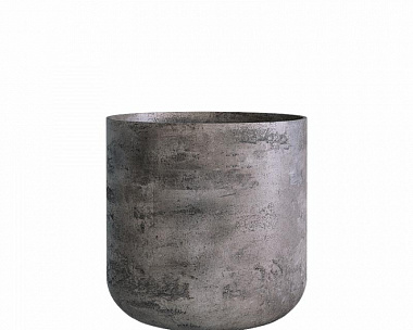 Кашпо Concretika Topper D40 H40 Concrete Grey Dark