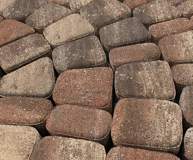 Тротуарная плитка Нобетек Классика 1КЛ6Ф Колормикс №28 Мокко