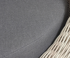 Барселона кресло из искусственного ротанга, цвет бежевый