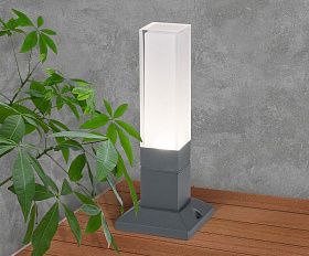 Уличный светильник Elektrostandard IP54 1536 TECHNO LED серый