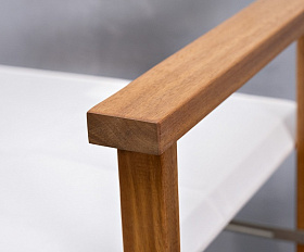 Кофейный комплект из акации DIRECTOR бежевый Joygarden