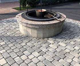 Тротуарная плитка Braer Ривьера 60 мм Туман