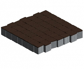 Тротуарная плитка Аттика Steinrus 60 мм Коричневый native