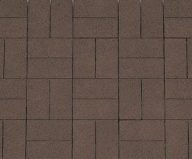 Брусчатка Каменный Век Кирпичик 200х100х40 мм. Темно-коричневый