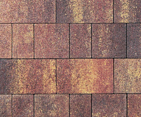 Тротуарная плитка Выбор Старый город Листопад 1Ф.8 Гранит 80 мм. Осень