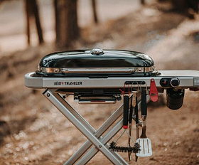 Газовый гриль Weber Traveler, Черный 9010075