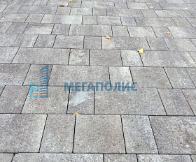 Тротуарная плитка Выбор Старый город Листопад 1Ф.8 Гранит 80 мм. Хаски