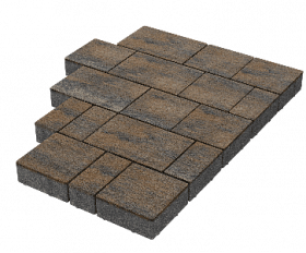 Тротуарная плитка Stellard Новый город 60 мм Каньон