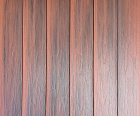 Террасная доска ПРАКТИК КОЭКСТРУЗИЯ Мультиколор 4000 или 3000х147х24 мм, цвет Этна