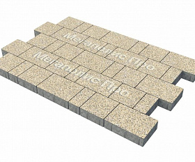 Тротуарная плитка Фабрика Готика Новый Город 60 мм Жельтау FERRO